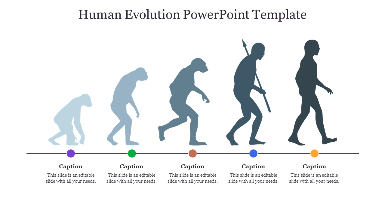Human Evolution PowerPoint Template